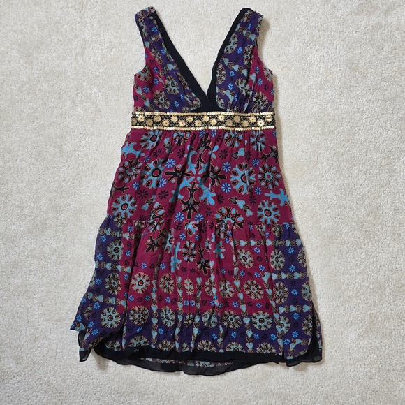 Nicole Miller Studio Silk Mini Dress - Picture 3 of 6